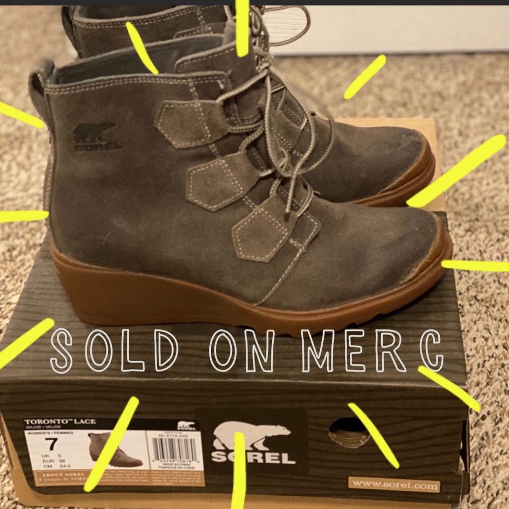 Sorel Toronto Lace Boots New